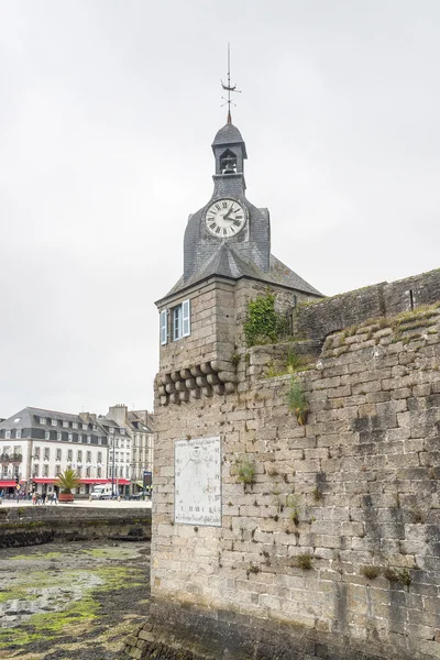 Concarneau в Бретані — стокове фото