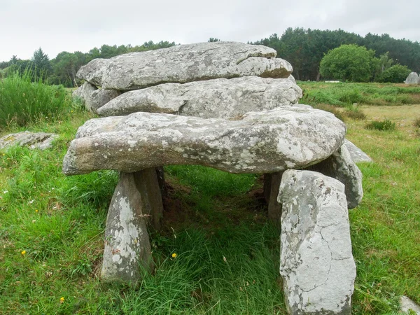 Hunebed in Bretagne — Stockfoto