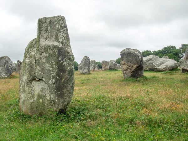 Piedras de carnac en Bretaña —  Fotos de Stock