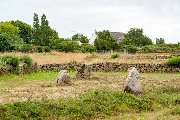 Carnac stones in Brittany — Stock Photo, Image