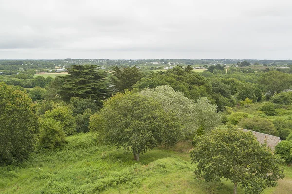 Landskapet runt Carnac Bretagne — Stockfoto