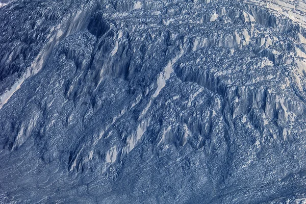 Hill slope in dark back — стоковое фото