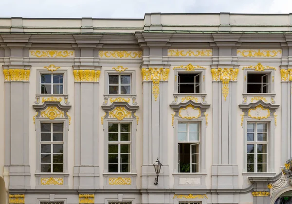 Detalhe Arquitectónico Visto Passau Uma Cidade Baixa Baviera Alemanha — Fotografia de Stock