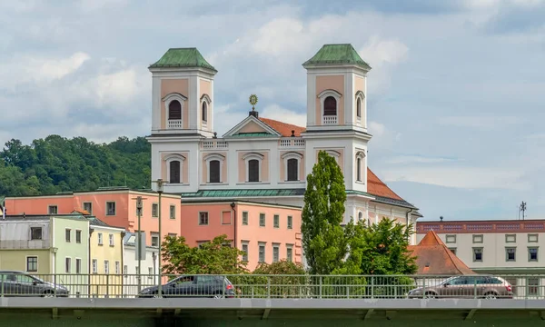 Architectonische Impressie Van Passau Een Stad Neder Beieren Duitsland — Stockfoto