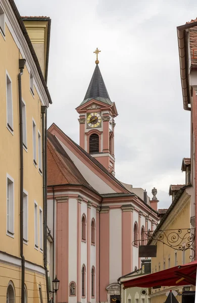 Impressão Arquitetônica Passau Uma Cidade Baixa Baviera Alemanha — Fotografia de Stock