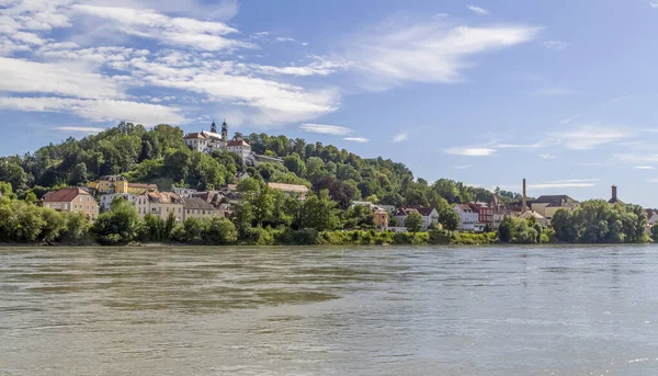 Impressione Sul Mare Passau Una Città Della Bassa Baviera Germania — Foto Stock