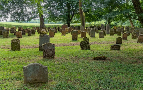 Historic Jewish Graveyard Berlichingen Hohenlohe Area Southern Germany Summer Time — Stock Photo, Image