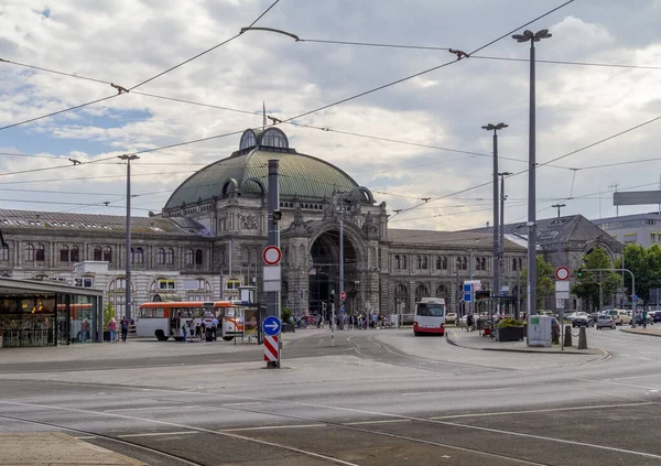 Principal Estación Ferroviaria Núremberg Alemania —  Fotos de Stock