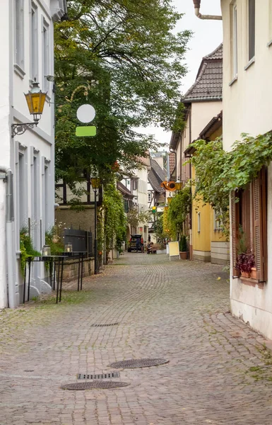 Vista Para Cidade Neustadt Der Weinstrasse Uma Cidade Renânia Palatinado — Fotografia de Stock