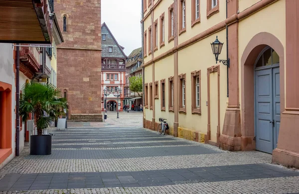 Vista Sulla Città Neustadt Der Weinstrasse Una Città Della Renania — Foto Stock
