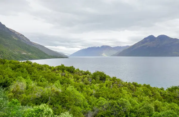 ニュージーランドの南島のワカティプ湖周辺の印象 — ストック写真