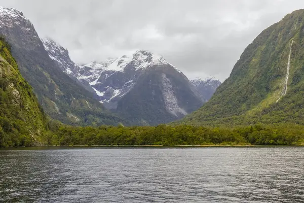 Natural Scenery Milford Sound South Island New Zealand — Stock Photo, Image