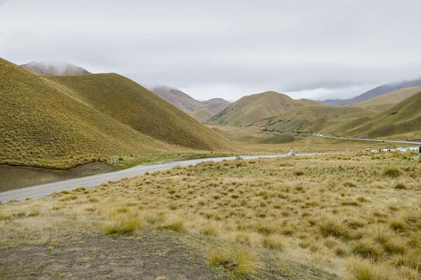 Impression Lindis Pass South Island New Zealand — Stock Photo, Image