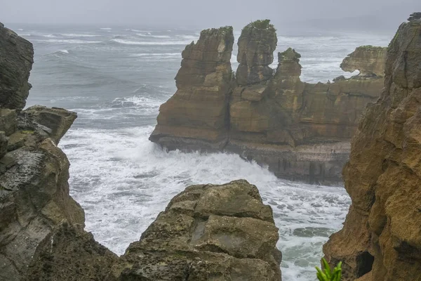 Yeni Zelanda Nın Güney Adası Ndaki Paparoa Ulusal Parkı Ndaki — Stok fotoğraf