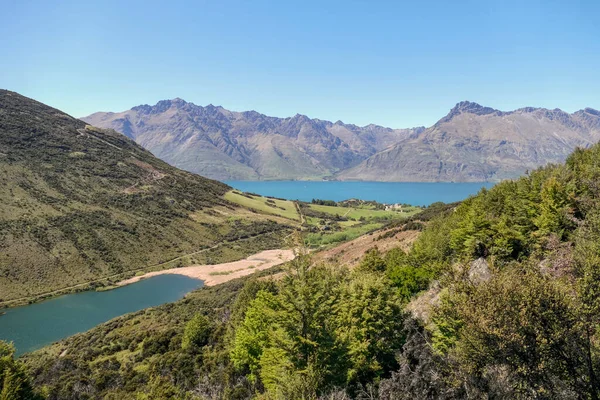 Paysages Autour Piste Boucle Mount Crichton Otago Nouvelle Zélande — Photo