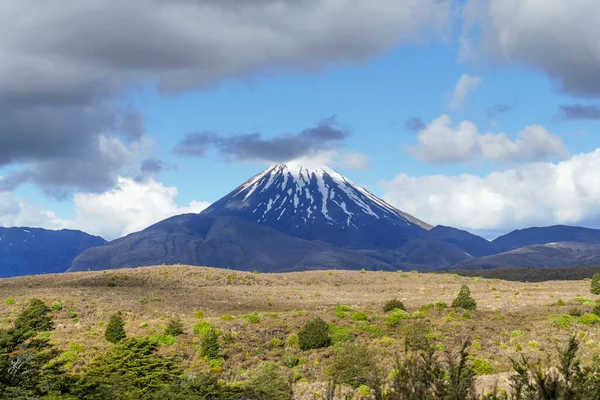 Landschap Rond Mount Tongariro Het Noordereiland Van Nieuw Zeeland — Stockfoto