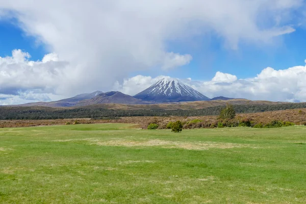 Landschaft Rund Den Mount Tongariro Auf Der Nordinsel Neuseelands — Stockfoto