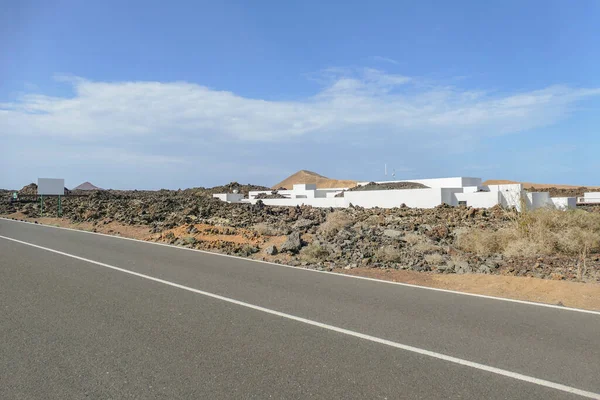 Impression Parc National Timanfaya Lanzarote Partie Des Îles Canaries Espagne — Photo