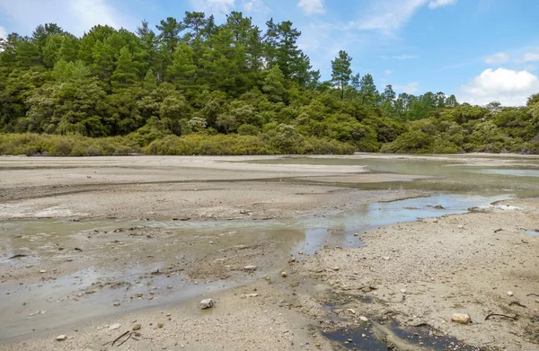 Geothermalgebiet Namens Waiotapu Neuseeland — Stockfoto