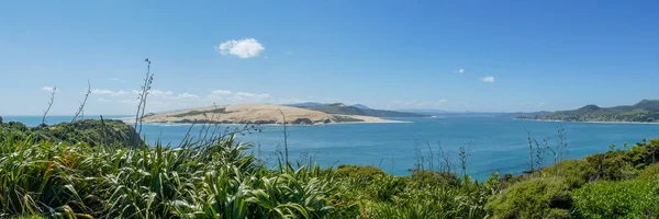 Paesaggio Costiero Panoramico Intorno Opononi Nuova Zelanda — Foto Stock