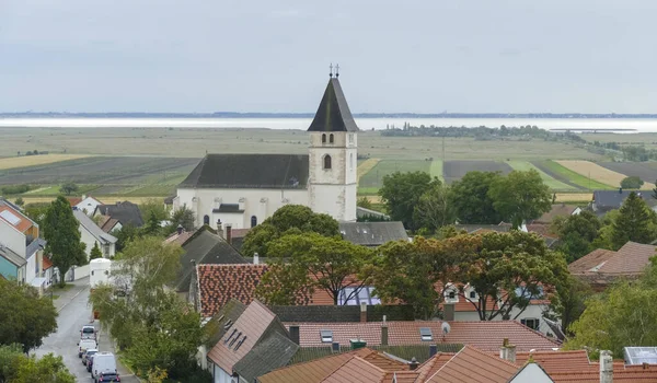 Dorp Breitenbrunn Neusiedler See Oostenrijk — Stockfoto