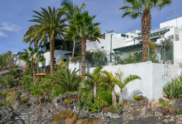 Landskap Runt Puerto Del Carmen Lanzarote Kanarieöarna — Stockfoto