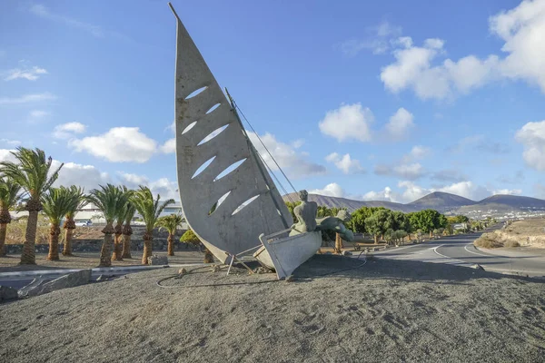 Sculpture Autour Puerto Calero Lanzarote — Photo