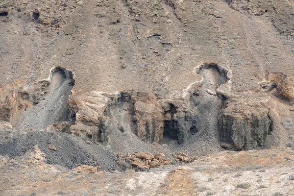 Rotsachtig Landschap Rond Guatiza Lanzarote Canarische Eilanden — Stockfoto