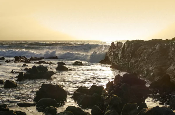 Landskap Runt Golfo Lanzarote Del Kanarieöarna Spanien — Stockfoto