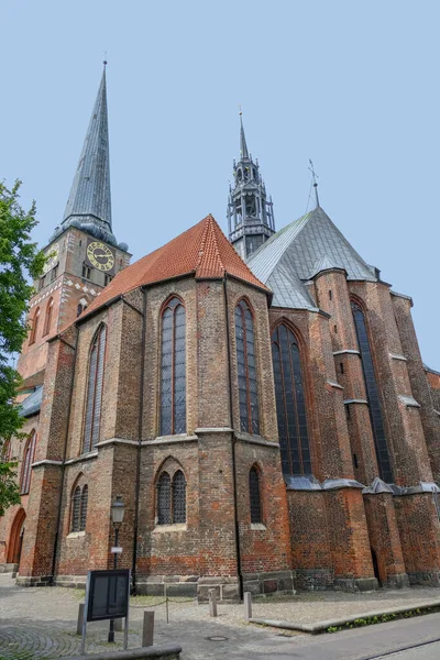 Церковь Святого Иакова Любеке Ганзейском Городе Северной Германии — стоковое фото