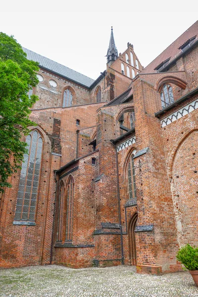 Chiesa Georges Wismar Una Città Anseatica Nel Nord Della Germania — Foto Stock