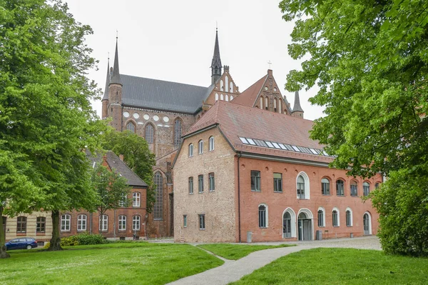 Wismar Daki Georges Kilisesi Kuzey Almanya Bir Hanseatic Şehri — Stok fotoğraf