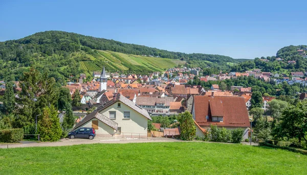 Niedernhall Het District Hohenlohe Zuid Duitsland Zomer — Stockfoto