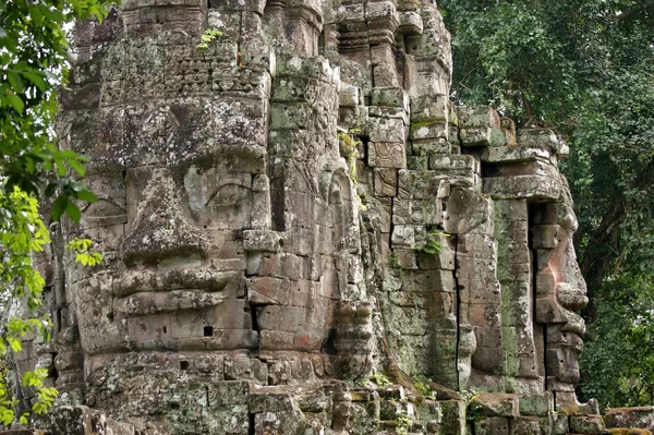 Detalhe do templo Khmer — Fotografia de Stock