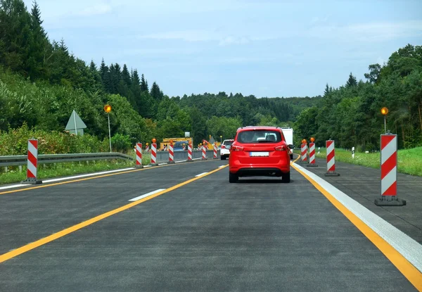 Bundesländerübergreifende Landschaft in Deutschland — Stockfoto