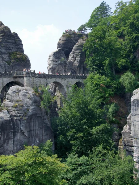 Sachsiska Schweiz — Stockfoto