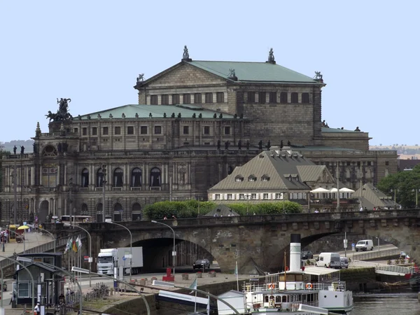 Dresden na Saxônia — Fotografia de Stock