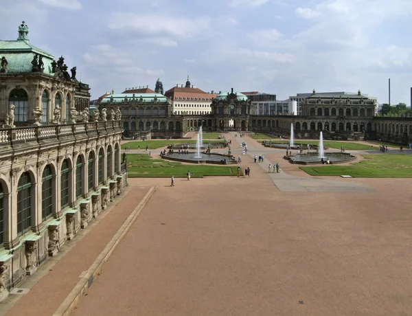 Zingerpalatset i Dresden — Stockfoto