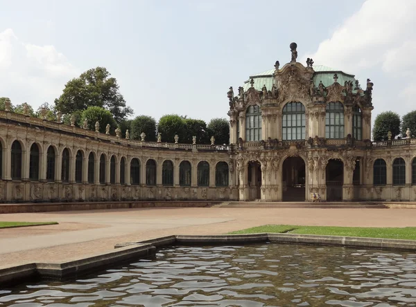 Zingerpalatset i Dresden — Stockfoto