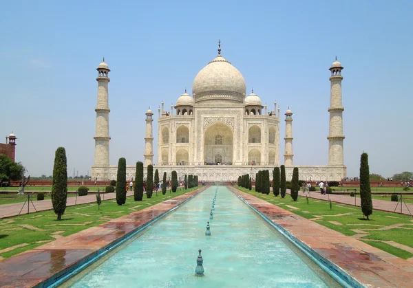 Taj Mahal em Agra — Fotografia de Stock