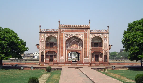 Puerta de la Tumba de Itimad-ud-Daulah — Foto de Stock