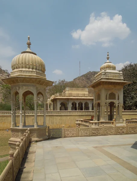 Gaitore Grabmäler in Jaipur — Stockfoto