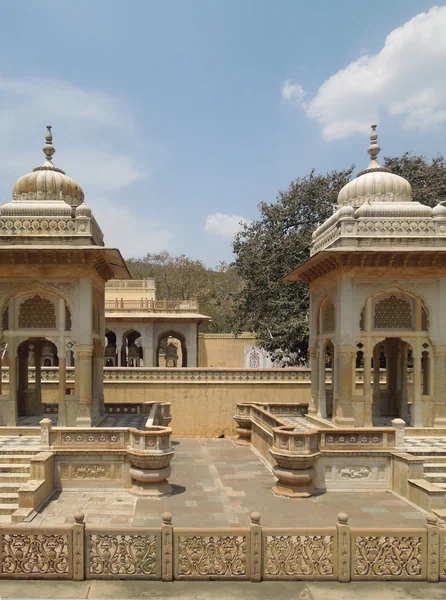 Gaitore Cenotaphs in Jaipur — Stockfoto