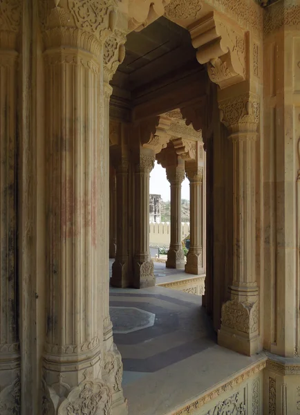 Gaitore Cenotaphs в Джайпурі — стокове фото