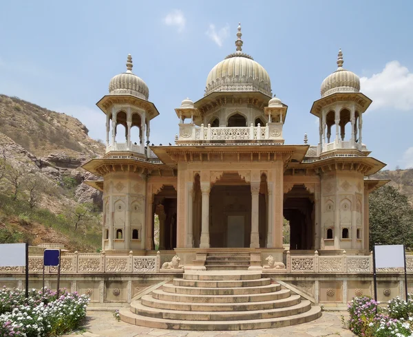 Gaitore Cenotaphs in Jaipur — Stockfoto
