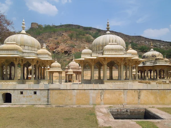 Gaitore cenotafami w Jaipur — Zdjęcie stockowe