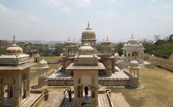 Gaitore Cenotaphs в Джайпурі — стокове фото