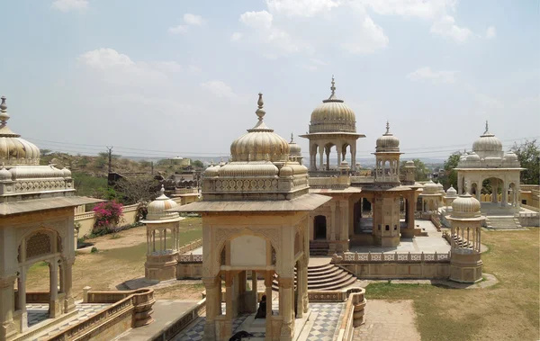 Gaitore Cenotaphs в Джайпурі — стокове фото
