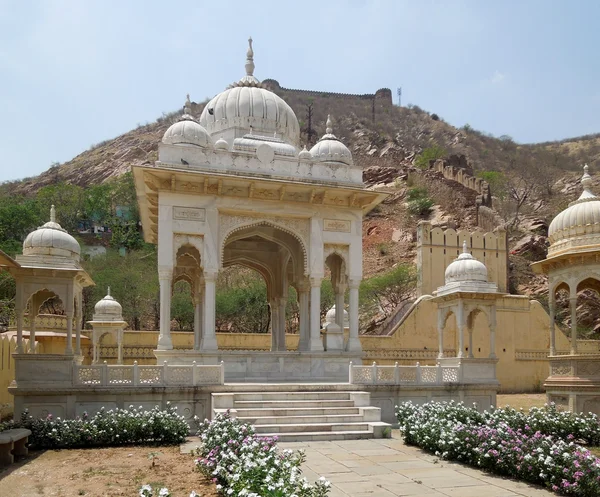 Gaitore Cenotaphs в Джайпурі — стокове фото