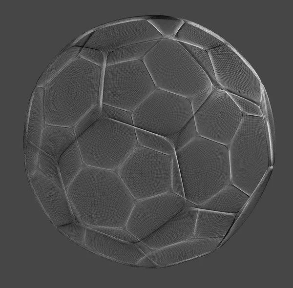 Voetbal mesh — Stockfoto